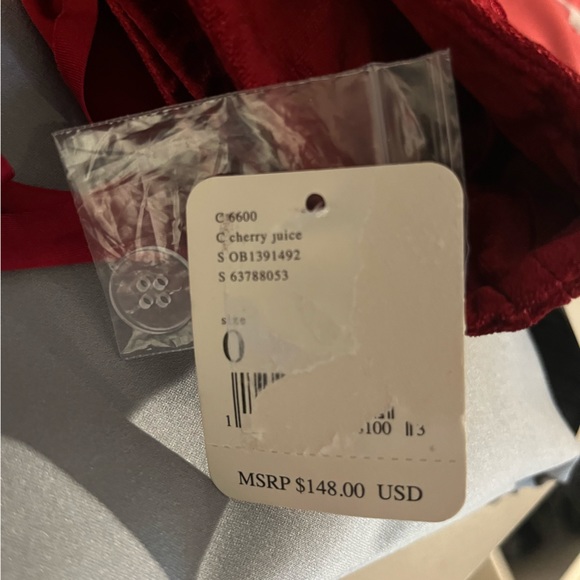 Free People velvet pant - Picture 3 of 10